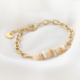 Aan de slag! Maak stijlvolle armbanden met jasseron en natuursteen kralen: 