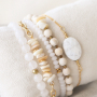 Aan de slag! Maak stijlvolle armbanden met jasseron en natuursteen kralen: 