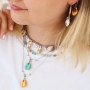 Deze kettingen en oorbellen kun je maken met resin Kauri schelpen