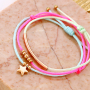 Deze trendy armbanden kun je maken met het nieuwe macram&eacute; draad
