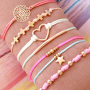 Deze trendy armbanden kun je maken met het nieuwe macram&eacute; draad