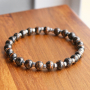 Laat je inspireren: heren armbanden met hematite kralen en glaskralen
