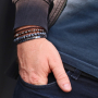 Laat je inspireren: heren armbanden met hematite kralen en glaskralen