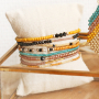  Zie hier hoe je armbanden en oorbellen kunt maken met Miyuki kralen: