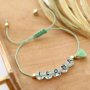  Deze armbanden maak je met de nieuwste acryl letterkralen: 