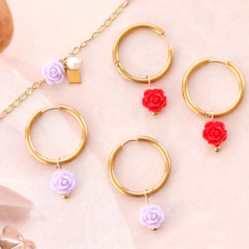 Leuke trendy armbanden en ringen maken met roosjes kralen