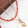 Sieraden inspiratie! Kettingen en koorden maken met schelp kralen