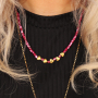 Sieraden inspiratie! Kettingen en koorden maken met schelp kralen
