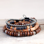  Ga zelf aan de slag en maak eenvoudig armbanden met houten kralen
