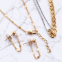 Minimalistische sieraden met goud en zilver maak je zo: 