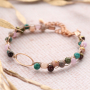 Met jade natuursteen kralen kun je deze leuke sieraden maken