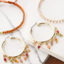Get inspired! Deze sieraden kun je maken met de nieuwe collectie facet kralen cube: 