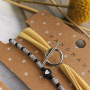 Deze armbanden kun je maken met het nieuwste elastisch stitched lint: 