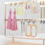Eye-catching oorbellen maken met stainless steel oorbel onderdelen
