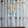 Deze trendy oorbellen en sleutelhanger maak je met de nieuwe schelp bedels