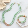 Fashion statement sieraden en accesoires maken met de populaire acryl schakels! 