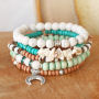 Heren en dames armbanden maken met houten kralen 