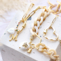 Ontwerp trendy sieraden met de mooie zirkonia slot hangers 