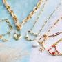 Ontwerp trendy sieraden met de mooie zirkonia slot hangers 