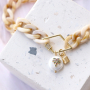 Ontwerp trendy sieraden met de mooie zirkonia slot hangers 