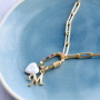 Ontwerp trendy sieraden met de mooie zirkonia slot hangers 