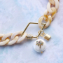 Ontwerp trendy sieraden met de mooie zirkonia slot hangers 