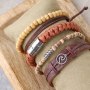Armbanden maken voor Vaderdag met een natuurlijke look! 