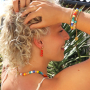 Design musthave sieraden met de glaskralen rondellen en rvs items  