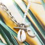 Musthave kettingen maken met stainless steel jasseron en schelp items 