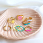 Combineer deze ringen met enamel met zelfgemaakte ringen