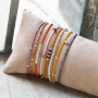 Maak minimalistische armbanden met deze kleine rocailles 