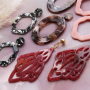 Get creative met deze collectie resin hangers