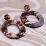 Get creative met deze collectie resin hangers