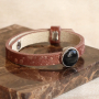 Maak een trendy armbanden collectie met Cuoio schuivers en cabochons