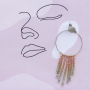 Laat je inspireren en cre&euml;er oorbellen en een ketting met Miyuki rocailles