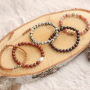 Sieraden inspiratie met kleurrijke natuursteen kralen