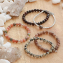 Sieraden inspiratie met kleurrijke natuursteen kralen