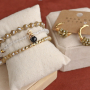 Ontwerp trendy sieraden sets met verschillende kleuren top facet kralen disc