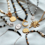 Be creative met gouden en zilveren kralen en bedels