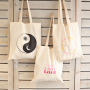 Prachtige canvas tassen en sieraden kaartjes
