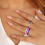Combineer Polaris ringen met kralen ringen