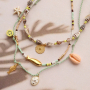 Strand en zee collectie met DQ metalen kralen en bedels