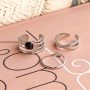 Inspiratie voor het combineren van stainless steel ringen