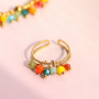 Maak kleurrijke sieraden met facet kralen