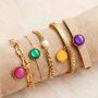 Cre&euml;er sieraden sets met kleurrijke Polaris cabochons