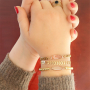 Ontwerp prachtige sieraden sets met crystal glas
