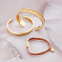 Get creative met bangle armbanden en lint