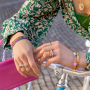 Aan de slag voor een bloemen sieraden collectie