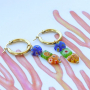 Ontwerp trendy sieraden sets met Millefiori glaskralen