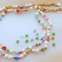 Ontwerp trendy sieraden sets met Millefiori glaskralen